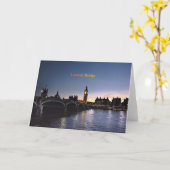 ロンドンブリッジ カード (黄色い花)