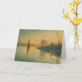 ロンドンブリッジ – ジョセフ・ペネル – 1893 カード (黄色い花)