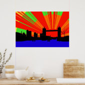 ロンドンブリッジ ポスター (キッチン)