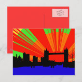 ロンドンブリッジ ポストカード (正面/裏面)