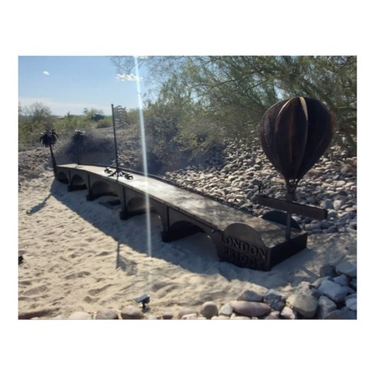 ロンドンブリッジ/ロンドンブリッジのレプリカ フォトプリント            (正面)