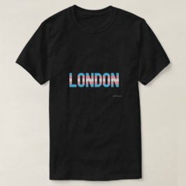 ロンドンプライドトランスジェンダー国旗 Tシャツ
