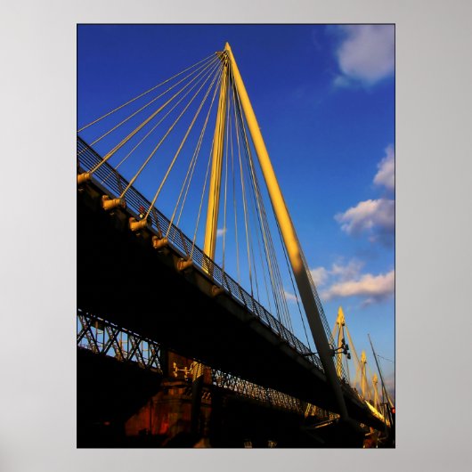 ロンドンポスターの橋 ポスター (正面)