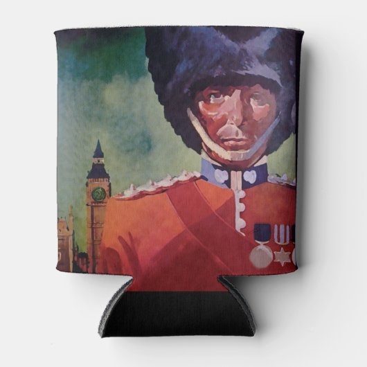 ロンドンポスタークーラーボックス 缶クーラー (正面)