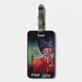 ロンドンポスター荷物タグ ラゲッジタグ (裏面縦)