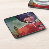 ロンドンポスター飲料用コースター コースター (左側)