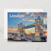 ロンドンポストカルテ ポストカード (正面/裏面)