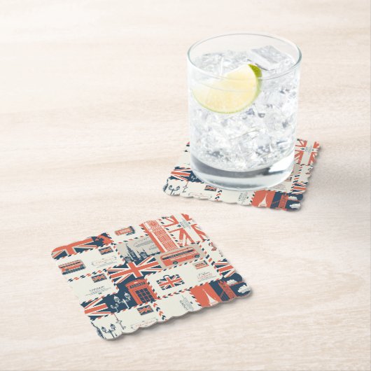 ロンドンポストコースター ペーパーコースター (インサイチュ)