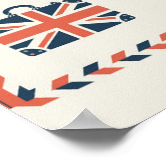 ロンドンポストポスター ポスター (角)