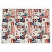 ロンドンポスト抱き枕 ラージペーパーバッグ (正面)