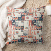 ロンドンポスト枕 クッション (ブランケット)