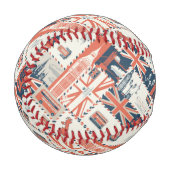 ロンドンポスト野球 野球ボール (正面左)