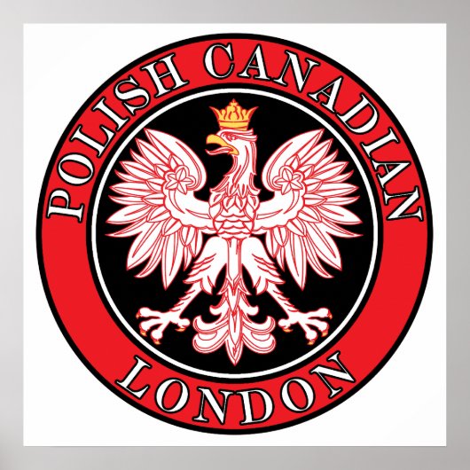 ロンドンポーランドカナディアンイーグル ポスター (正面)