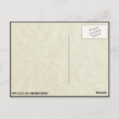 ロンドンマップタイポグラフィ ポストカード (裏面)