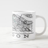 ロンドンマップマグ ジャンボコーヒーマグカップ (右)