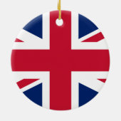 ロンドンマラソンフィニッシャ走ーの記念ギフト セラミックオーナメント (裏面)