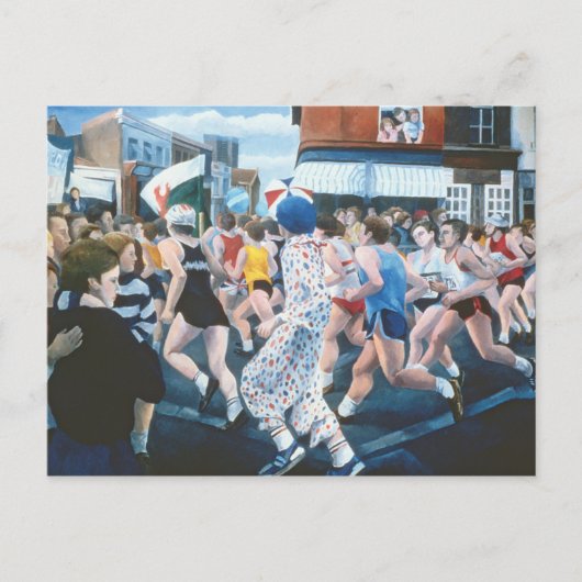 ロンドンマラソン1996 ポストカード (正面)