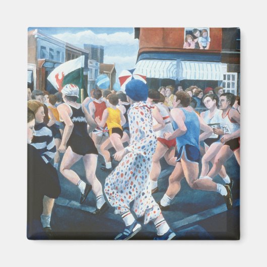 ロンドンマラソン1996 マグネット (正面)