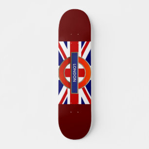 ロンドンメトロ標識 スケートボード