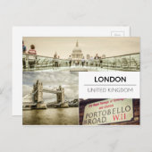 ロンドンモダンはがき ポストカード (正面/裏面)