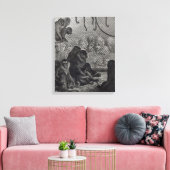 ロンドンモンキーズ キャンバスプリント (インサイチュ (リビング))