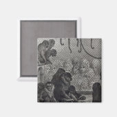 ロンドンモンキーズ マグネット (正面/裏面)