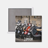 ロンドンモーターバイクマグネット マグネット (正面/裏面)