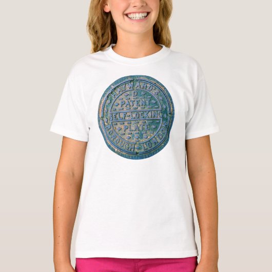 ロンドンユーティリティカバー – キッズTシャツ Tシャツ (正面)