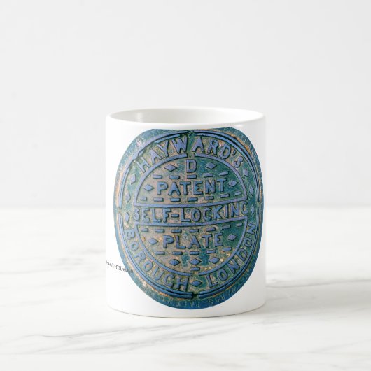 ロンドンユーティリティカバー – Mag コーヒーマグカップ (中央)