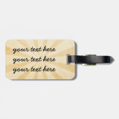 ロンドンラゲッジタグバッグラベル ラゲッジタグ (裏面横)