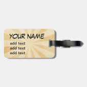 ロンドンラゲッジタグ ラゲッジタグ (裏面横)