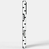 ロンドンラブブラックアンドホワイトスタイルiPhoneカバー Case-Mate iPhoneケース (裏面 / 右)