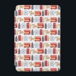 ロンドンランドマークアイコンコラージュ iPad MINIカバー<br><div class="desc">装飾ロンドンのコラージュの贈り物、ケース、アクセサリーにクイーンズコルギを含む全てのお気に入り。</div>