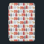 ロンドンランドマークアイコンコラージュ iPad MINIカバー<br><div class="desc">装飾ロンドンのコラージュの贈り物、ケース、アクセサリーにクイーンズコルギを含む全てのお気に入り。</div>
