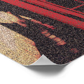 ロンドンランドマークヴィンテージ写真 ポスター (角)