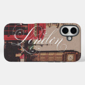 ロンドンランドマークヴィンテージ写真 Case-Mate iPhoneケース (裏面 (横))