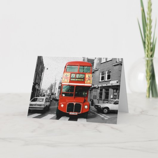 ロンドンルーテマスターバス カード (正面)