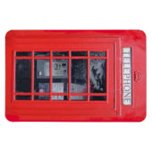 ロンドンレッドテレフォンボックス マグネット (横)