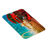 ロンドンレッドバスとロンドンアイビュー冷蔵庫用マグネット マグネット (右側)