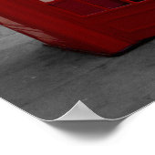 ロンドンレッドバスビッグベン電話 ポスター (角)