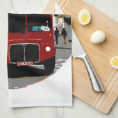 ロンドンレッドバスローテンスターバス キッチンタオル (四つ折り)