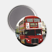 ロンドンレッドバスローテンスターバス マグネット (正面/裏面)