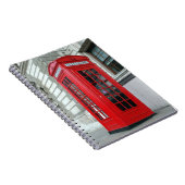 ロンドンレッドフォンボックスノートブック ノートブック (右側)