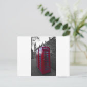 ロンドンレッド電話ボックス ポストカード (スタンド正面)