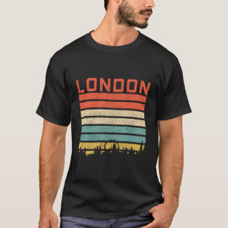 ロンドンヴィンテージスカイライン統一されたイギリスKingdom G Tシャツ