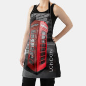 ロンドンヴィンテージ電話ボックスUKレトロ電話 エプロン (インサイチュ)