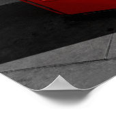 ロンドンヴィンテージ電話ボックスUKレトロ電話 ポスター (角)