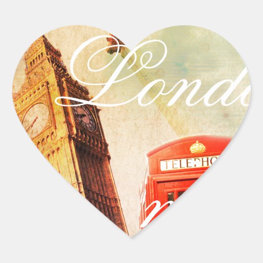 ロンドンヴィンテージ ハートシール (正面)