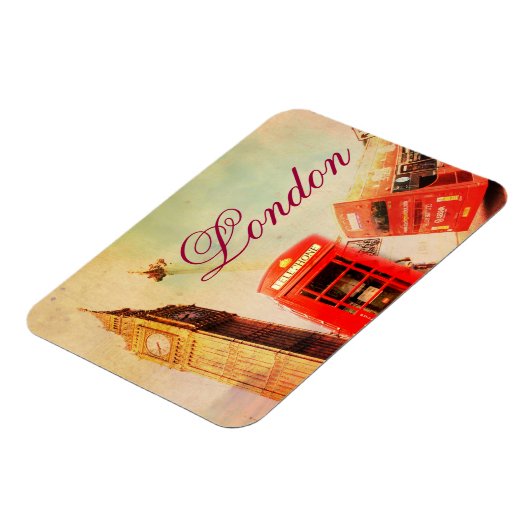 ロンドンヴィンテージ マグネット (左側)