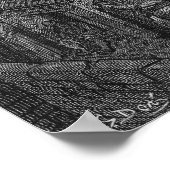 ロンドン上空 – by Rail ポスター (角)